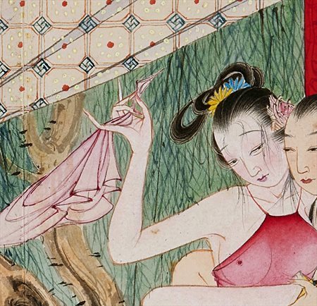 郏县-迫于无奈胡也佛画出《金瓶梅秘戏图》，却因此成名，其绘画价值不可估量